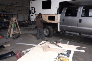 The last modifications of our first chiloé camper